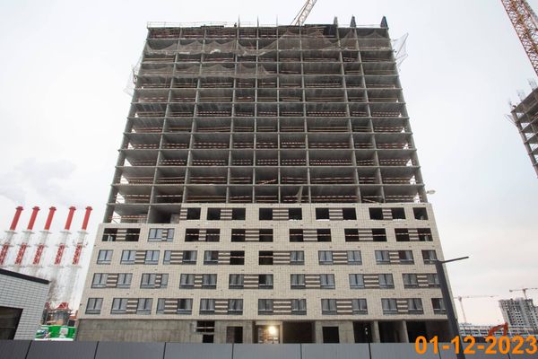 Ход строительства ЖК «Кавказский бульвар 51» за Декабрь 2023 г., фото №5