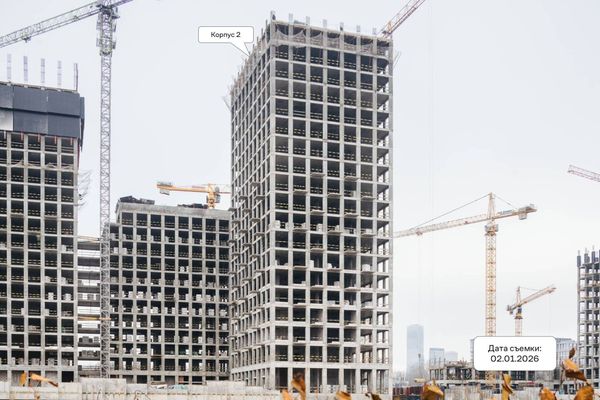 Ход строительства ЖК «НОВА» за Январь 2026 г., фото №2