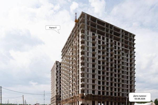 Ход строительства ЖК «Квартал Марьино» за Август 2026 г., фото №3