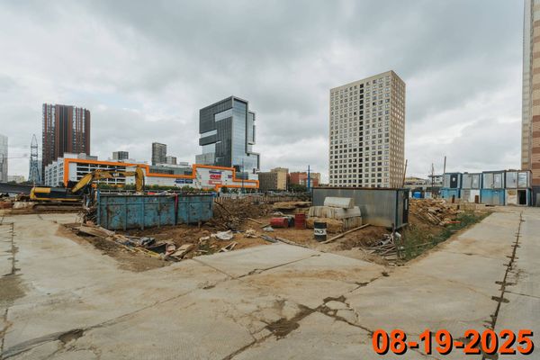 Ход строительства ЖК «Кронштадтский 9» за Август 2025 г., фото №4