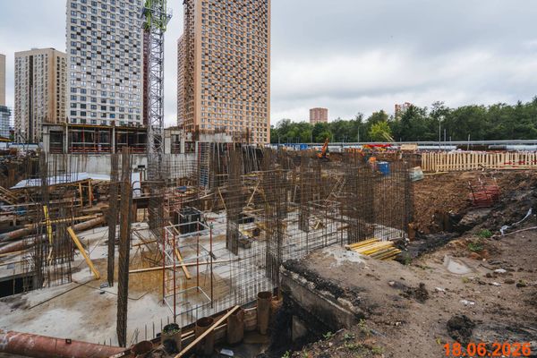 Ход строительства ЖК «Алтуфьевское 53» за Июнь 2026 г., фото №5