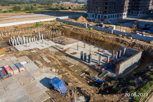 Ход строительства ЖК «Холланд парк» за Август 2021 г., фото №5