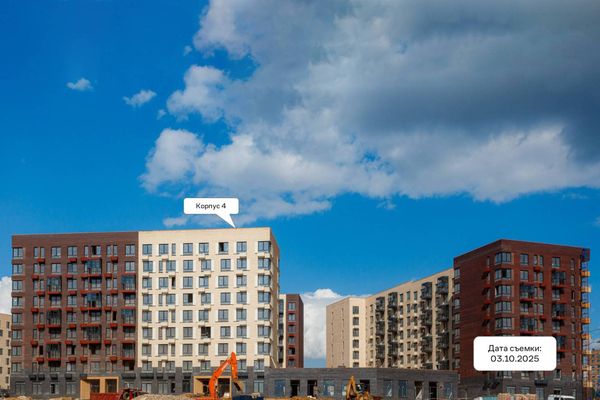Ход строительства ЖК «Подольские Кварталы» за Октябрь 2025 г., фото №3