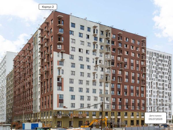 Ход строительства ЖК «Молжаниново» за Июль 2023 г., фото №5