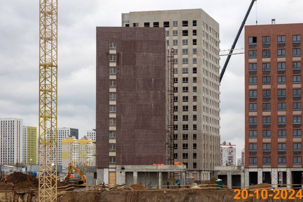 Ход строительства ЖК «Никольские луга» за Октябрь 2024 г., фото №5