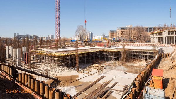 Ход строительства ЖК «МАРК» за Апрель 2025 г., фото №2