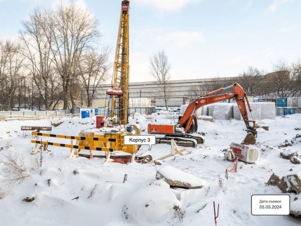 Ход строительства ЖК «Квартал на воде» за Март 2024 г., фото №4