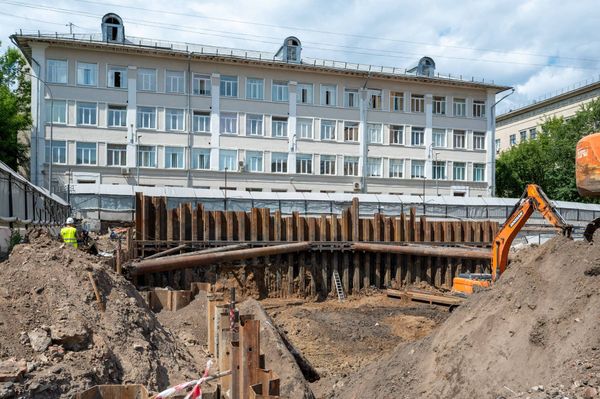 Ход строительства ЖК «Левел Бауманская» за Июнь 2023 г., фото №2