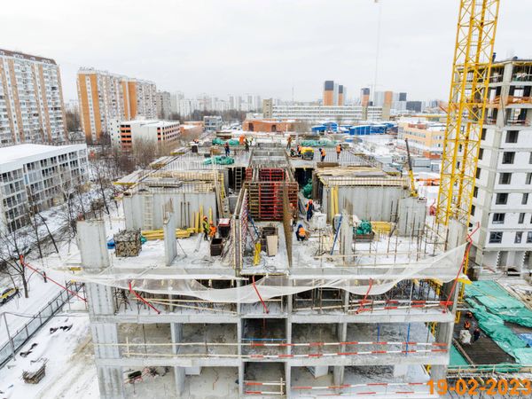 Ход строительства ЖК «Полар» за Февраль 2023 г., фото №4