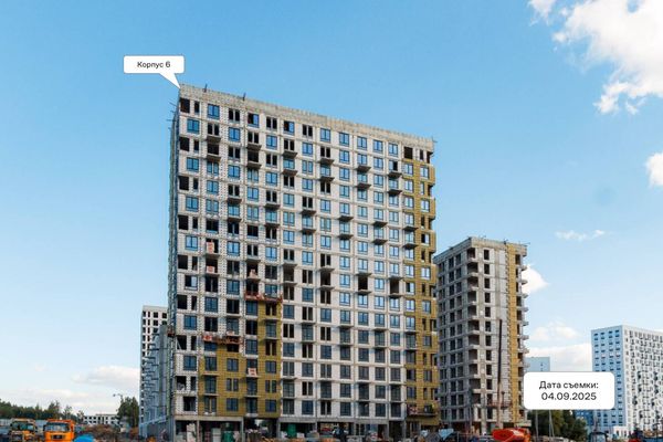Ход строительства ЖК «Молжаниново» за Сентябрь 2025 г., фото №2
