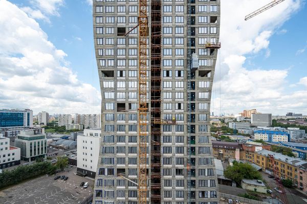 Ход строительства ЖК «Левел Южнопортовая» за Июль 2024 г., фото №2
