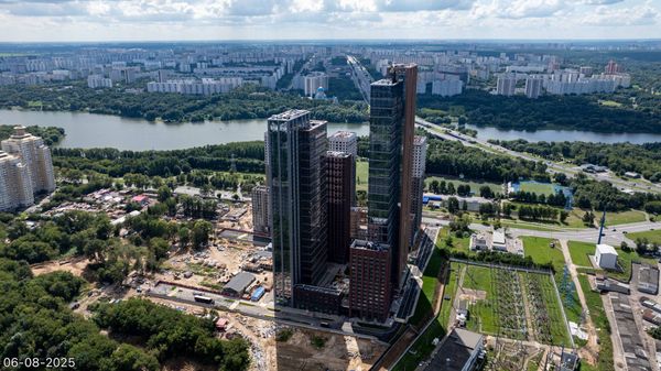 Ход строительства ЖК «Вейв» за Август 2025 г., фото №3