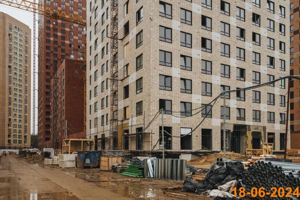 Ход строительства ЖК «Алтуфьевское 53» за Июнь 2024 г., фото №5