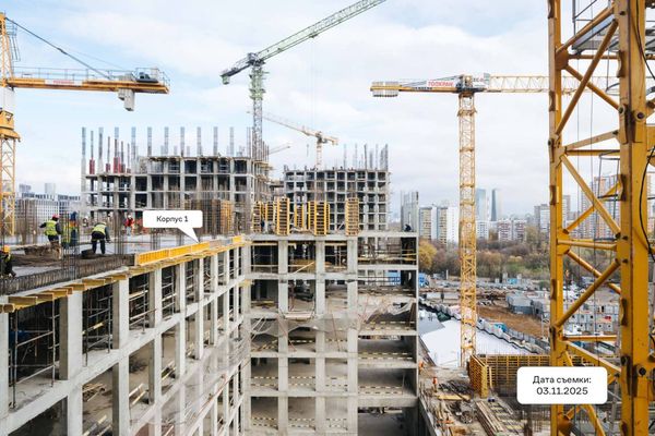 Ход строительства ЖК «НОВА» за Ноябрь 2025 г., фото №4