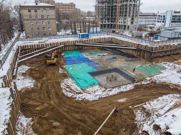 Ход строительства ЖК «Семеновский парк 2» за Январь 2024 г., фото №5