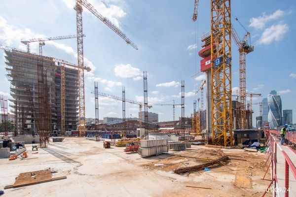 Ход строительства ЖК «Бадаевский» за Сентябрь 2024 г., фото №3