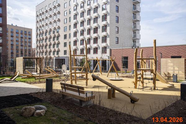 Ход строительства ЖК «Середневский лес» за Апрель 2026 г., фото №5