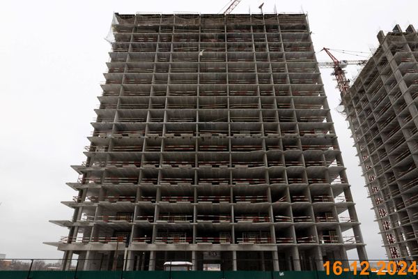 Ход строительства ЖК «2-й Иртышский» за Декабрь 2024 г., фото №4