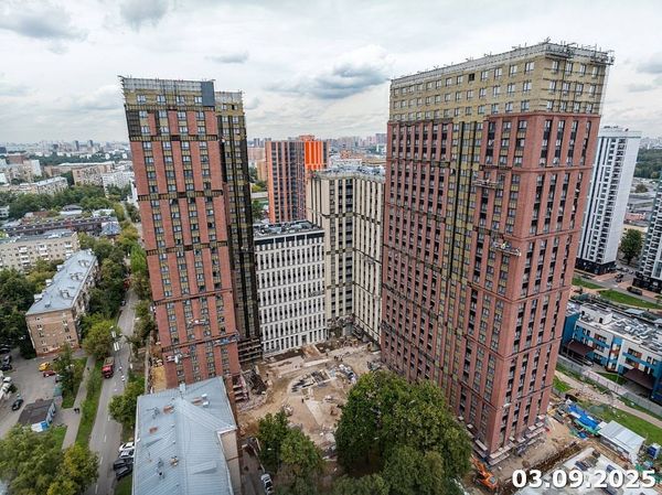 Ход строительства ЖК «Семеновский парк 2» за Сентябрь 2025 г., фото №2