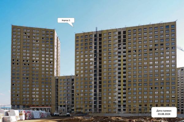 Ход строительства ЖК «Квартал Румянцево» за Август 2024 г., фото №4