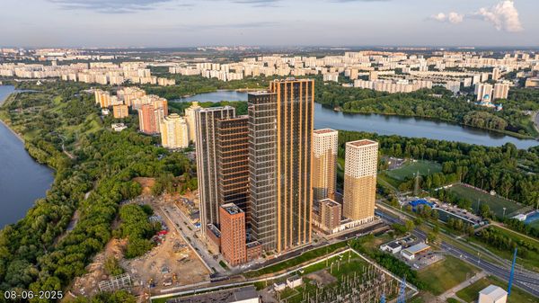 Ход строительства ЖК «Вейв» за Июнь 2025 г., фото №2