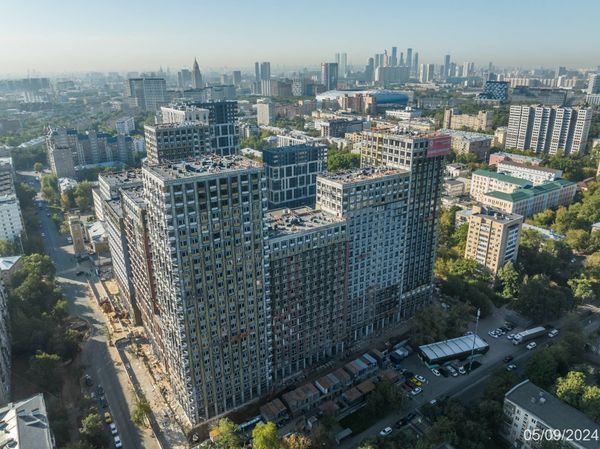 Ход строительства ЖК «Петровский парк II» за Сентябрь 2024 г., фото №2