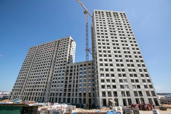 Ход строительства ЖК «Квартал Румянцево» за Июнь 2023 г., фото №3