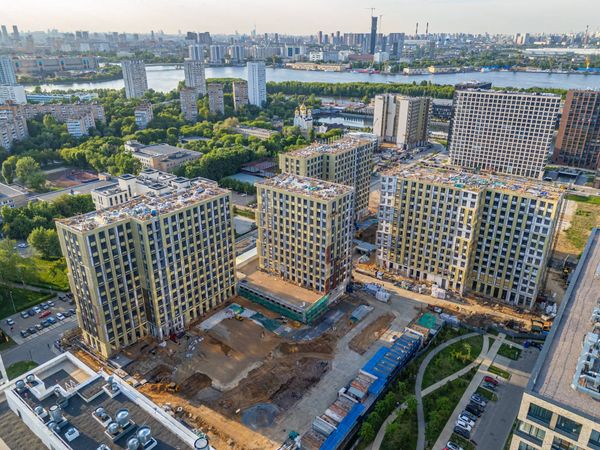 Ход строительства ЖК «Ривер Парк Коломенское» за Май 2025 г., фото №3