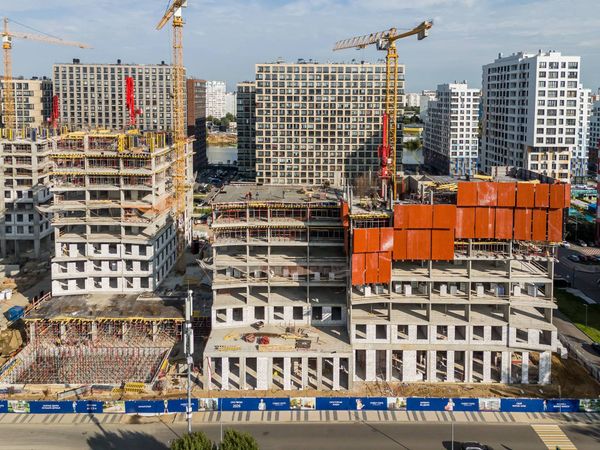 Ход строительства ЖК «Ривер Парк Коломенское» за Август 2024 г., фото №4
