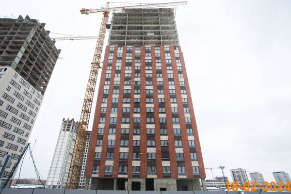 Ход строительства ЖК «Кавказский бульвар 51» за Февраль 2024 г., фото №2