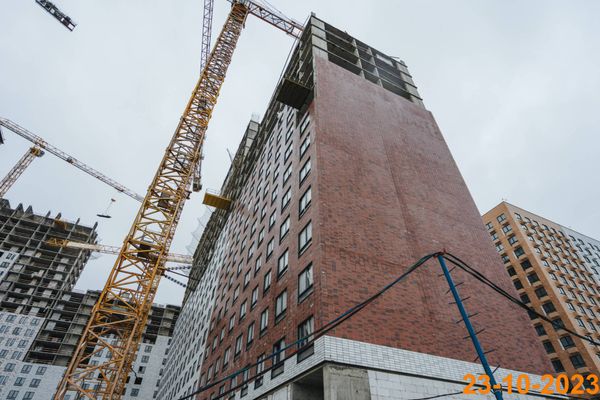 Ход строительства ЖК «Кольская 8» за Октябрь 2023 г., фото №2