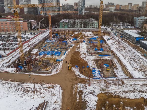 Ход строительства ЖК «Сет» за Январь 2025 г., фото №2