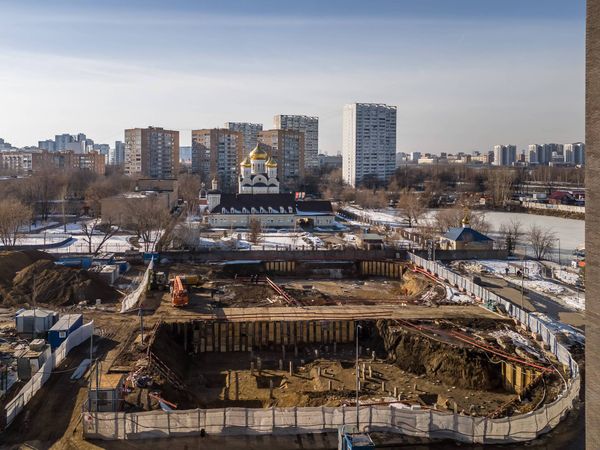 Ход строительства ЖК «Ривер Парк Коломенское» за Март 2024 г., фото №2