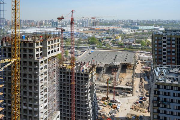 Ход строительства ЖК «Левел Южнопортовая» за Апрель 2025 г., фото №3