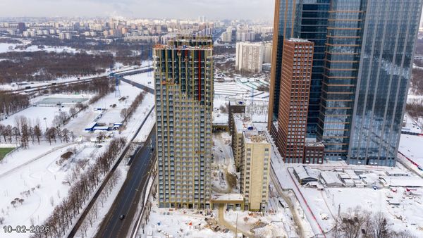 Ход строительства ЖК «Вейв» за Февраль 2026 г., фото №5