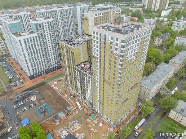 Ход строительства ЖК «Семеновский парк 2» за Май 2025 г., фото №3