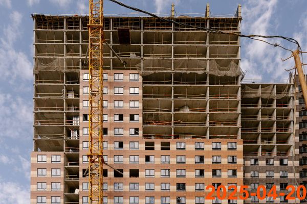 Ход строительства ЖК «Сигнальный 16» за Апрель 2025 г., фото №3