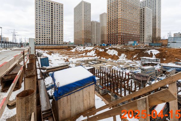 Ход строительства ЖК «Кронштадтский 9» за Апрель 2025 г., фото №4