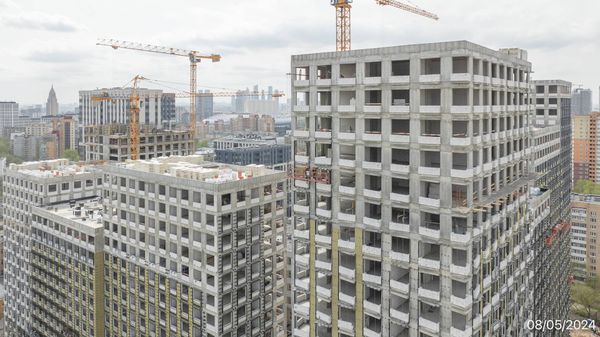 Ход строительства ЖК «Петровский парк II» за Май 2024 г., фото №4