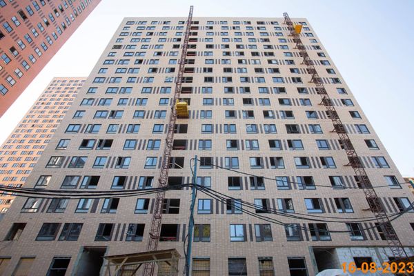 Ход строительства ЖК «Митинский лес» за Август 2023 г., фото №3