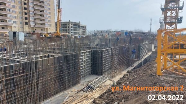 Ход строительства ЖК «Екатерининский» за Апрель 2022 г., фото №3