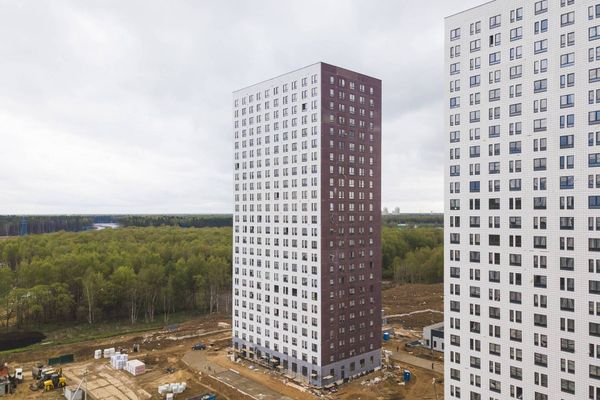 Ход строительства ЖК «Саларьево парк» за Май 2019 г., фото №2