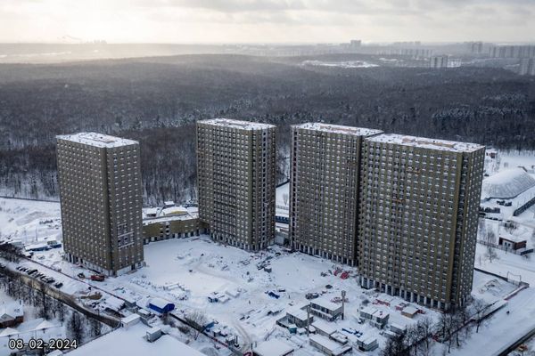 Ход строительства ЖК «Парксайд» за Февраль 2024 г., фото №2