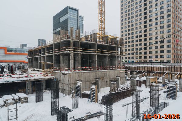 Ход строительства ЖК «Кронштадтский 9» за Январь 2026 г., фото №5