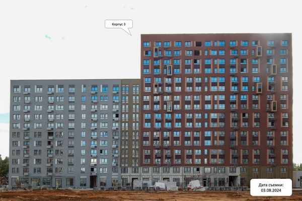Ход строительства ЖК «Молжаниново» за Август 2024 г., фото №5