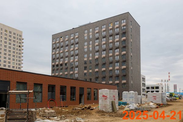 Ход строительства ЖК «Никольские луга» за Апрель 2025 г., фото №4