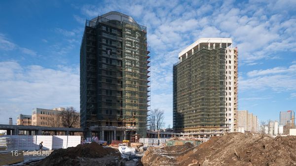 Ход строительства ЖК «МАРК» за Ноябрь 2025 г., фото №2