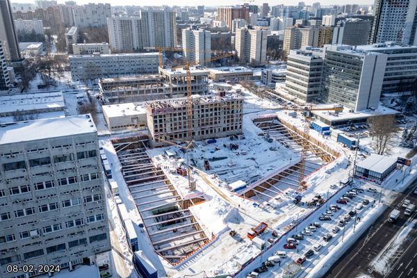 Ход строительства ЖК «Обручева 30» за Февраль 2024 г., фото №4