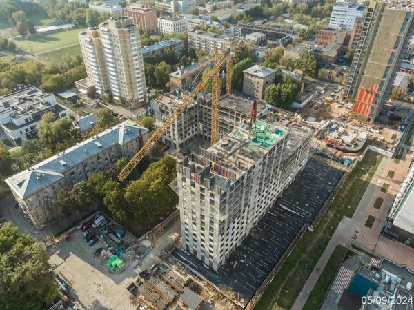 Ход строительства ЖК «Семеновский парк 2» за Сентябрь 2024 г., фото №5