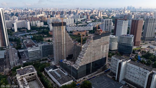 Ход строительства ЖК «Обручева 30» за Август 2025 г., фото №2